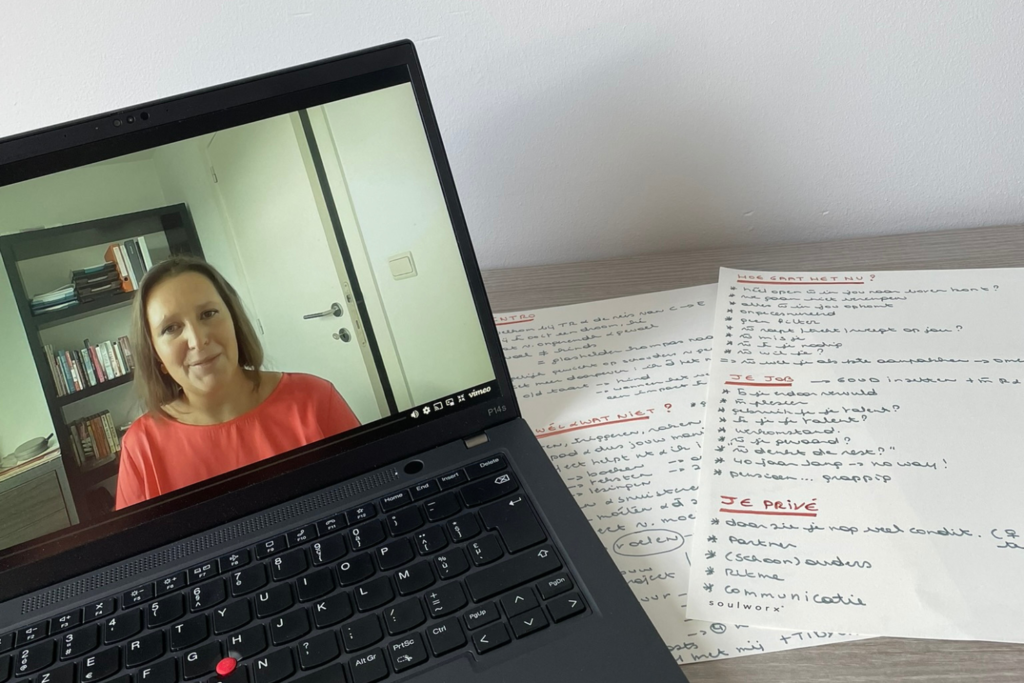 1-1 online sessie